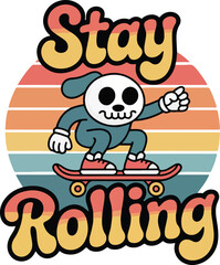 Rolling through Life transparent isolated vector 
