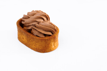 An elegant pecan tartlet with peanut caramel and creamy filling. Perfectly baked pastry topped with crunchy pecans and drizzled with luscious caramel sauce. Ideal for gourmet dessert lovers.