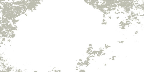 Grunge floral frame with a vintage texture border illustration