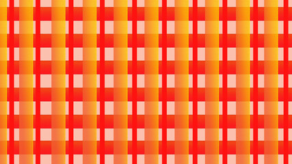 A seamless red and orange pattern with woven texture, perfect for fabric design