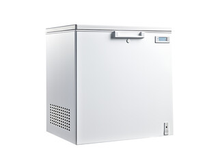 Chest Freezer isolated on a transparent background