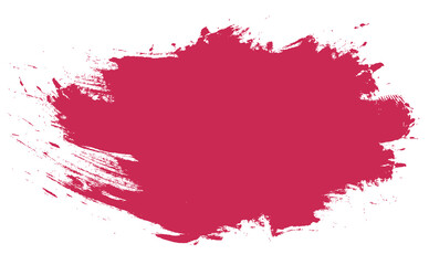 Red brush stroke, watercolor texture, grunge style. Copy space