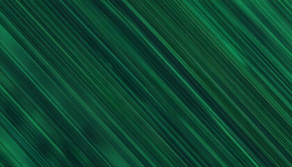 Abstract Green Background with Dynamic Lines and Textures