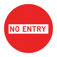 no entry sign
