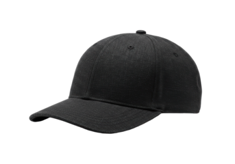 Isolated Dark Grey Baseball Cap Casual Headwear