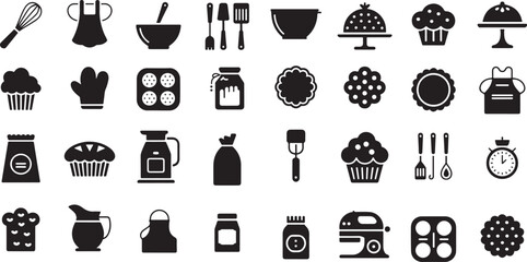 Baking and cooking utensils and treats whisk apron