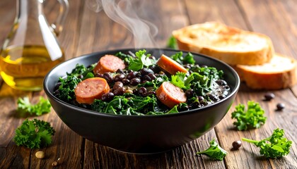 Creamy Beans & Smoked Sausage 