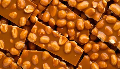 Dark Peanuts Meet Golden Syrup