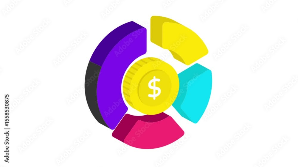 Poster asset allocation icon animation mp4 file