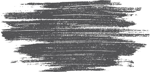 Abstract Charcoal Gray Brush Stroke Texture Background Horizontal Lines Grunge Design Element Overlay Dark Gray Paint Mark