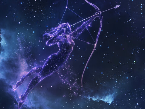 Zodiac sign of sagittarius