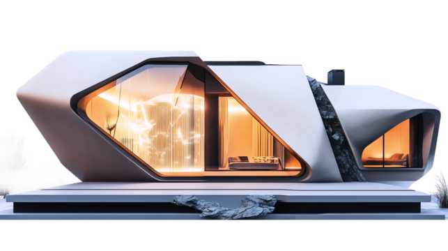 Geometric House Design