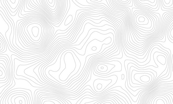 Background of the topographic map. Topographic lines, contour background. topo map texture. Dense lines, Background of the topographic map. Topographic lines texture.