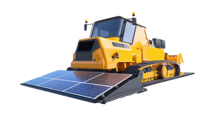 Solar Powered Leveling Machine