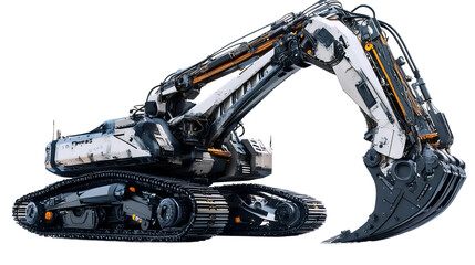 Futuristic Site Robot