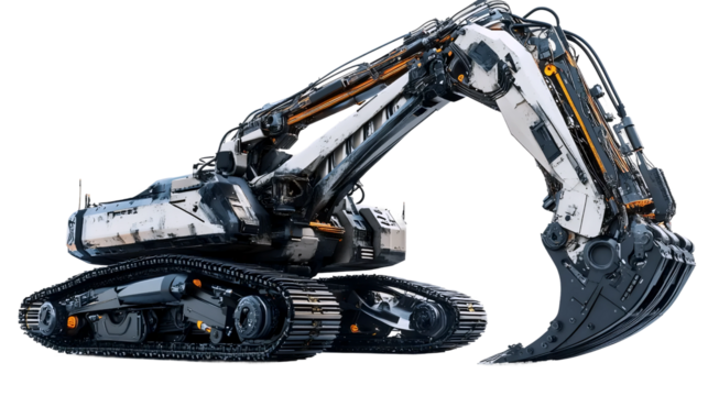 Futuristic Site Robot