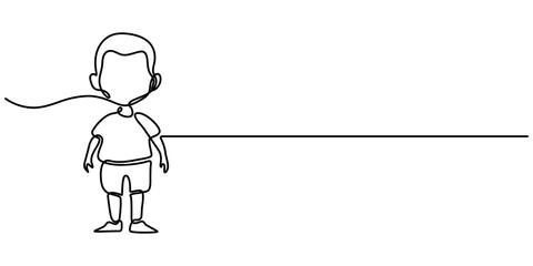 little boy continuous one line drawing, Continuous one line drawing of cute baby boy sitting. one continuous drawing line,  childhood, newborn, new life, son, daughter, motherhood, baby, crawl. 