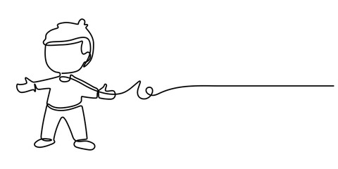 little boy continuous one line drawing, Continuous one line drawing of cute baby boy sitting. one continuous drawing line,  childhood, newborn, new life, son, daughter, motherhood, baby, crawl. 
