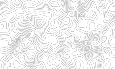 abstract topographic wave line black, white line map texture. geometric discovery mounted location counter grid map background.White wave paper curved reliefs abstract background. The topographic map