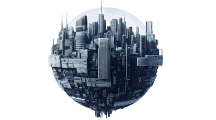 Futuristic Hover City