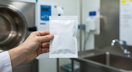 Sterile packaging for medical instruments in a healthcare facility environment