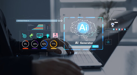 Ai Assistant. Interaction with the Ai assistant to solve some tasks more easily. Image generator,...