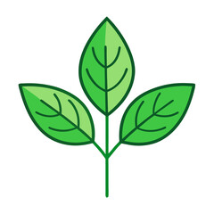 green leaf icon