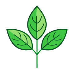 green leaf icon
