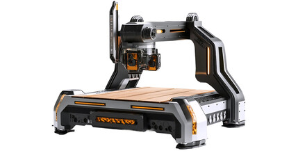 Fototapeta premium Smart Adjustable Wood Cutting Machine