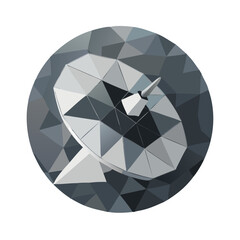 diamond on white background