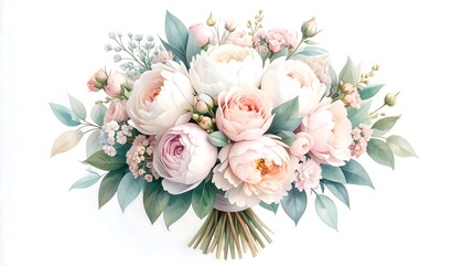 Delicate floral bouquet