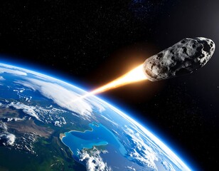 Asteroid impact on Earth (4)