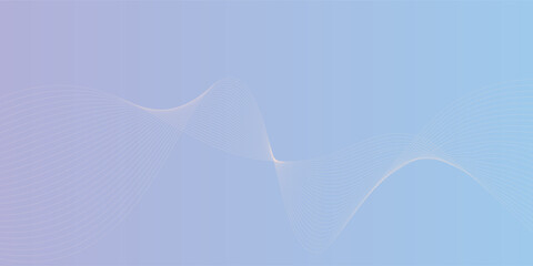 Abstract circle lines on light blue background. Geometric stripe line art design modern 