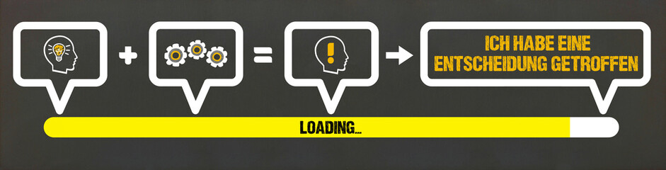 Ich habe eine Entscheidung getroffen