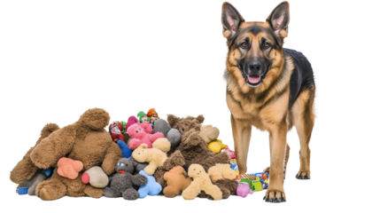 Shepherd with Autumn Leaves