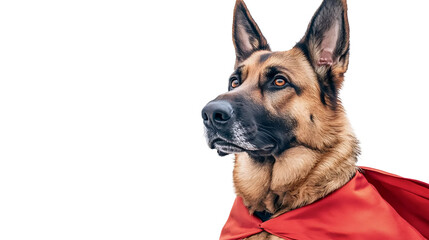 Obraz premium Loyal Dog Super Pose