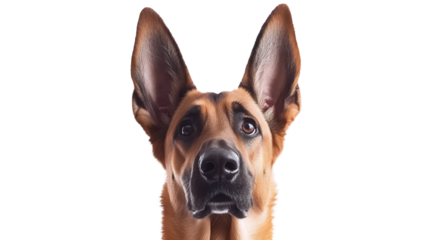 Perked Ears Canine Look