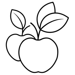 apple with leaf