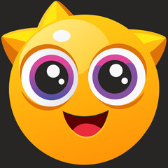 Cute Kawaii and Modern Emoji Vector Collection – Cartoon Stickers.