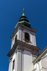 Facades of buildings of historical buildings Austria, Vienna