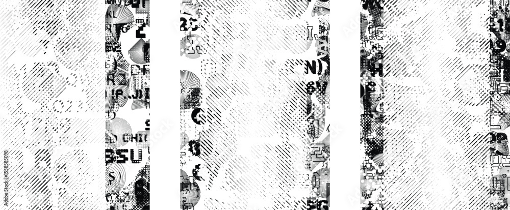 Poster grunge urban backgrounds set.texture vector.dust overlay distress grain ,simply place illustration o