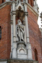 Kraków architektura rzeźby 