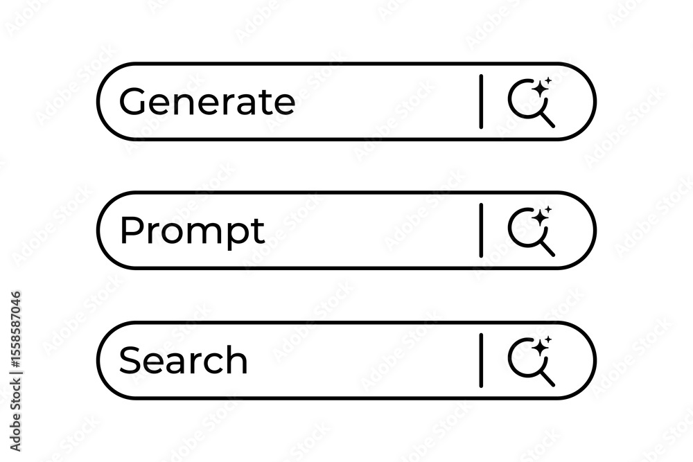 Aufkleber generate ai icon. artificial intelligence generate symbol