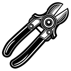 Industrial Rivet Gun Monoline Artwork