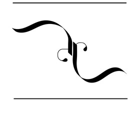 DR Logo Design – Interlaced D and R in Stylish Calligraphy Font