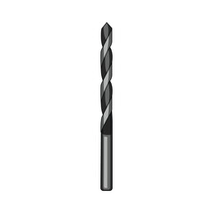 twist drill bit cartoon vector illustration