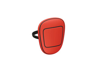 punching pads icon 3d illustration render