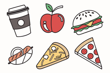 -a-vector-icon-pack-of-12-food-and-beverage-icons-