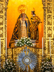 Blessed Sacrament and Virgin of La Amargura in San Juan de la Palma