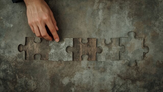 Jigsaw puzzle book Mechanical Site reliability engineering Autism diagnosis BuildingConnected Stock photography Hinge Interlocking block Grow therapy ptaas Jasper AI Display advertising Still life Pa